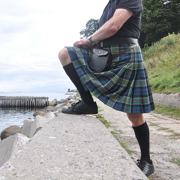 5-Yard Kilt in Schurwolle, Colquhoun Tartan