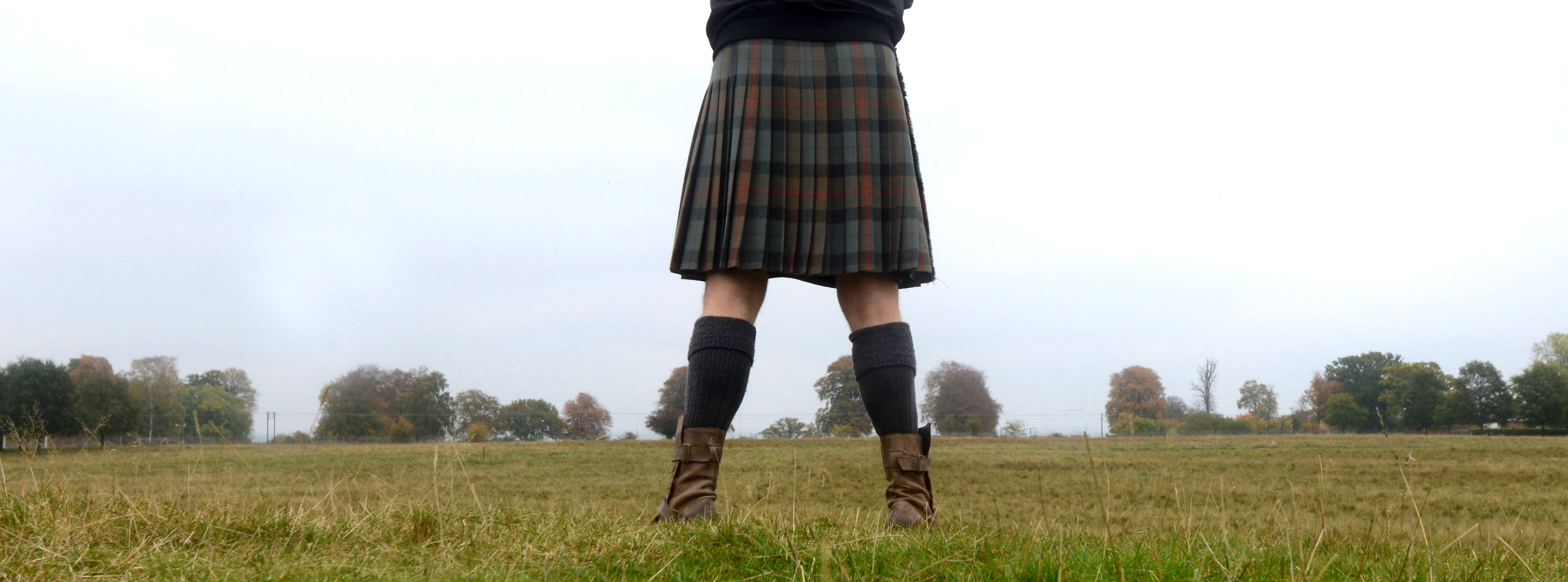 Kilt Gunn Weathered tartan