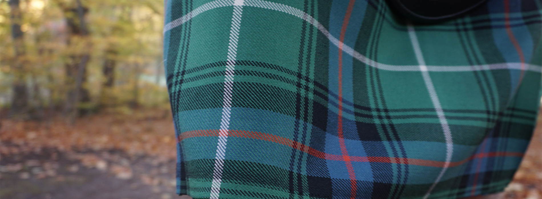 Kilt MacDonald of The Isles tartan