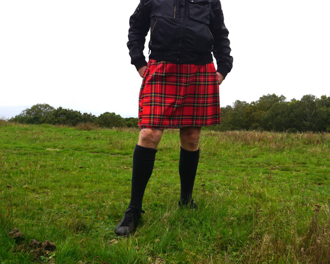 Kilt Stewart Royal tartan