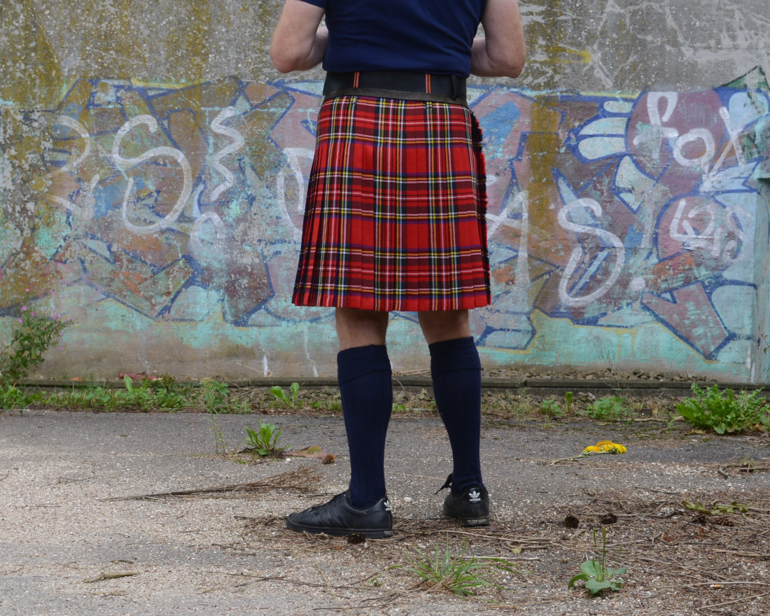 Kilt Stewart Royal tartan