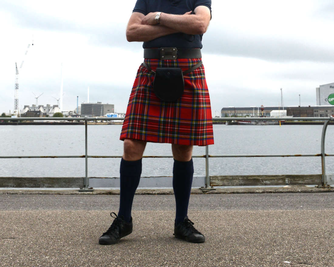 Kilt Stewart Royal tartan