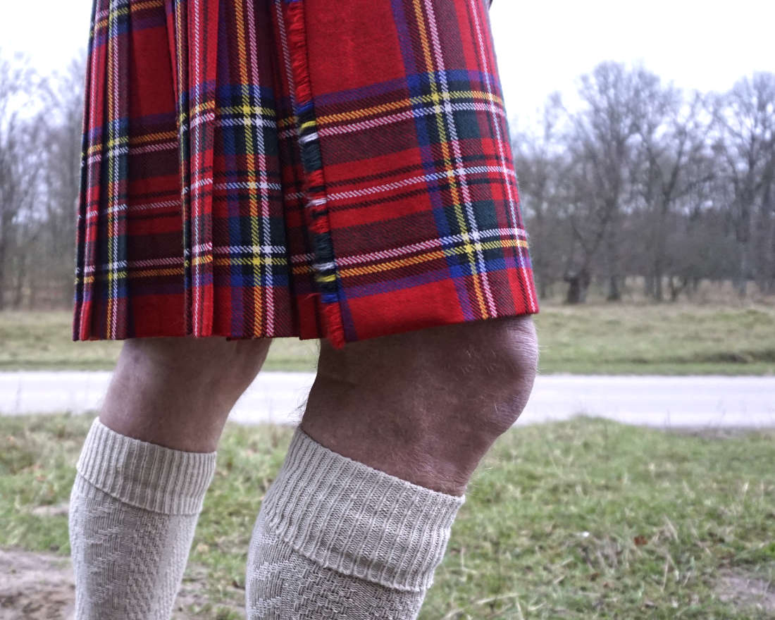 Kilt Stewart Royal tartan