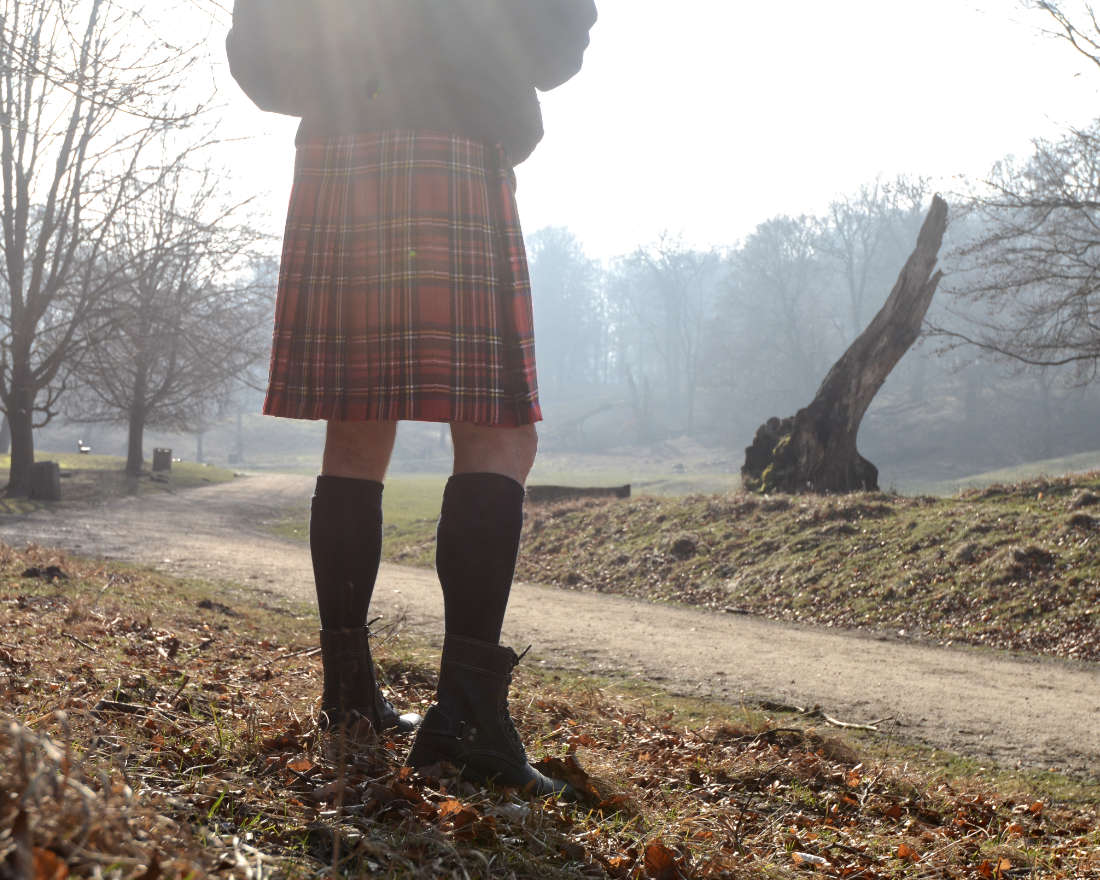 Kilt Stewart Royal tartan