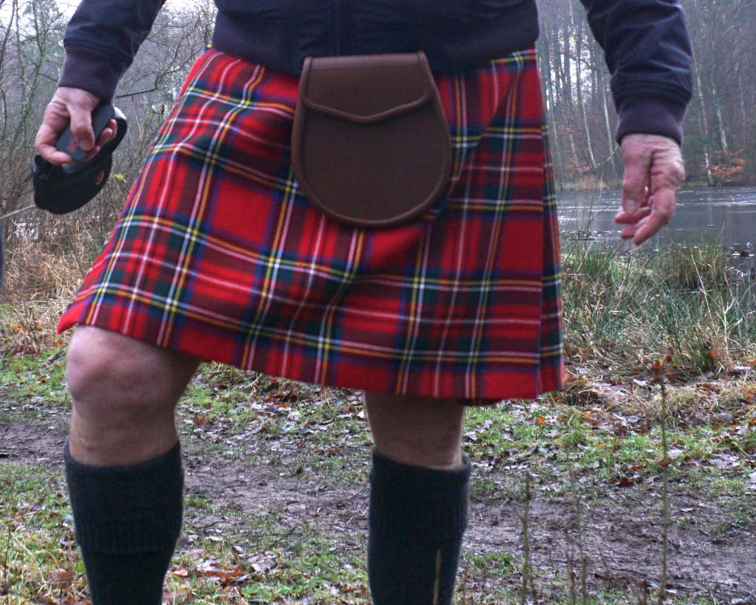 Kilt Stewart Royal tartan