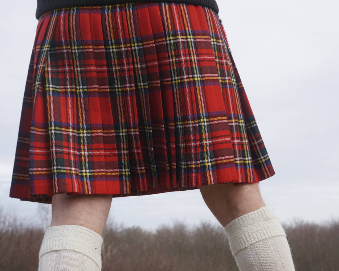 Kilt Stewart Royal tartan