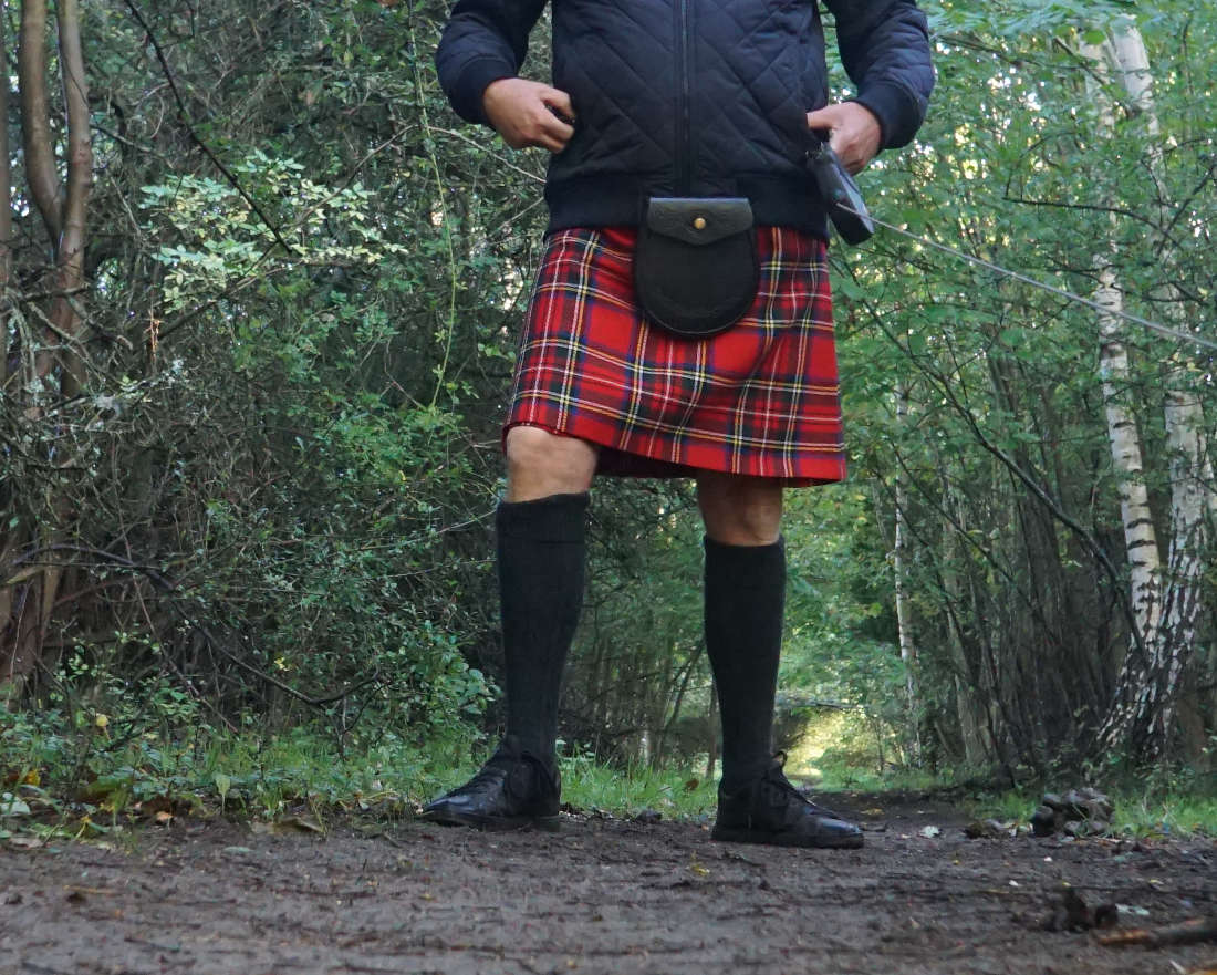 Kilt Stewart Royal tartan