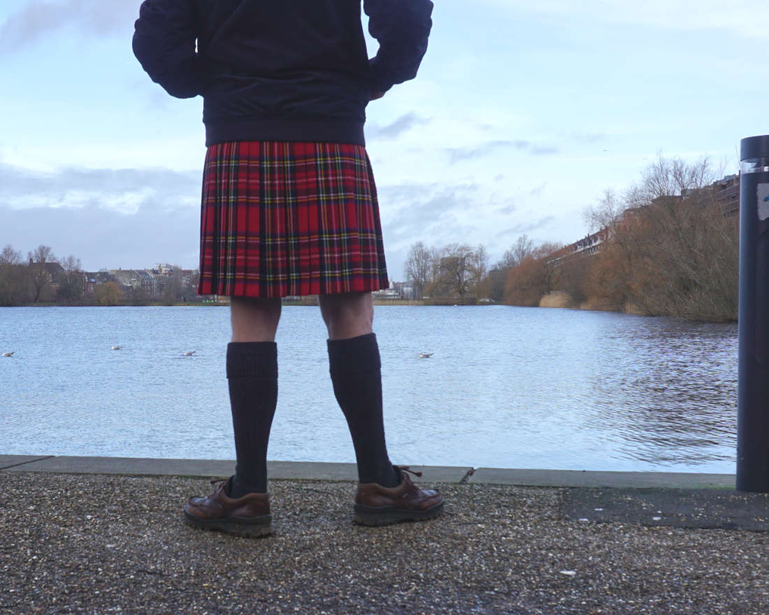 Kilt Stewart Royal tartan