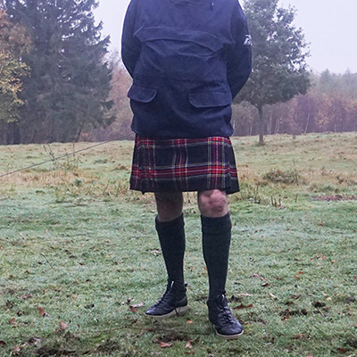 Stewart Black tartan