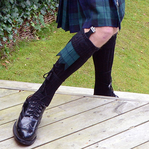 Sgian Dubh, flashes und Ghillie Brogues