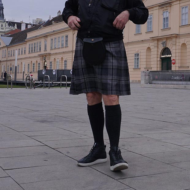 Kilt, Hamilton tartan, Viemna.