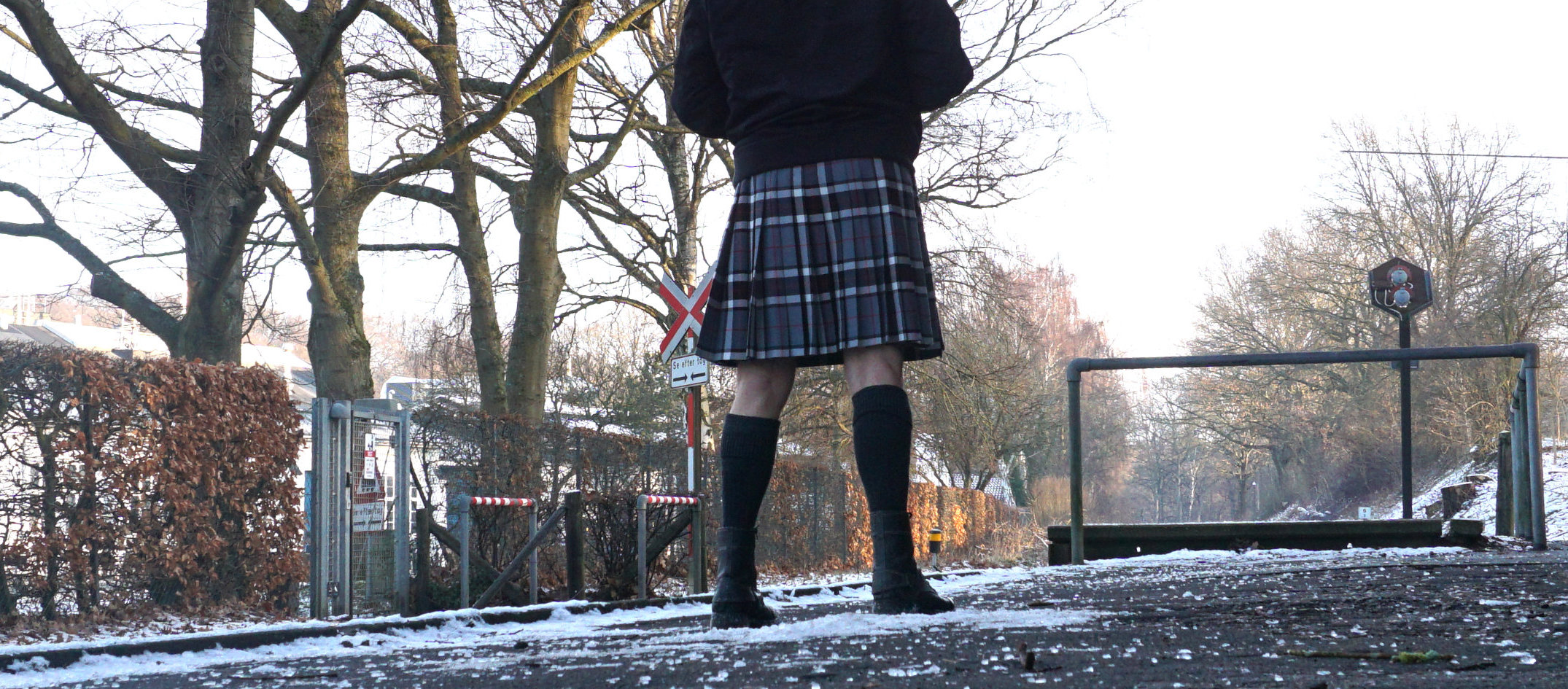 Kilt, Thompson Grey Tartan