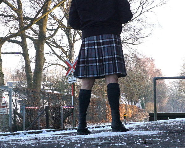 Kilt, Thompson Grey Tartan