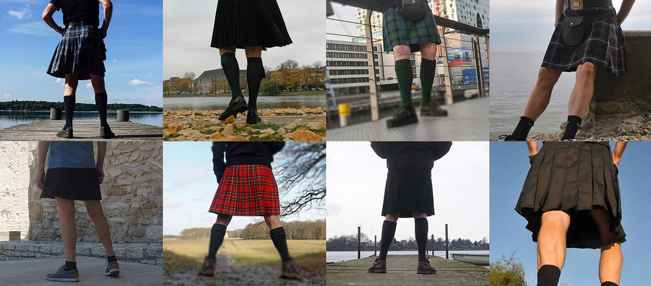 Kilts and skirts