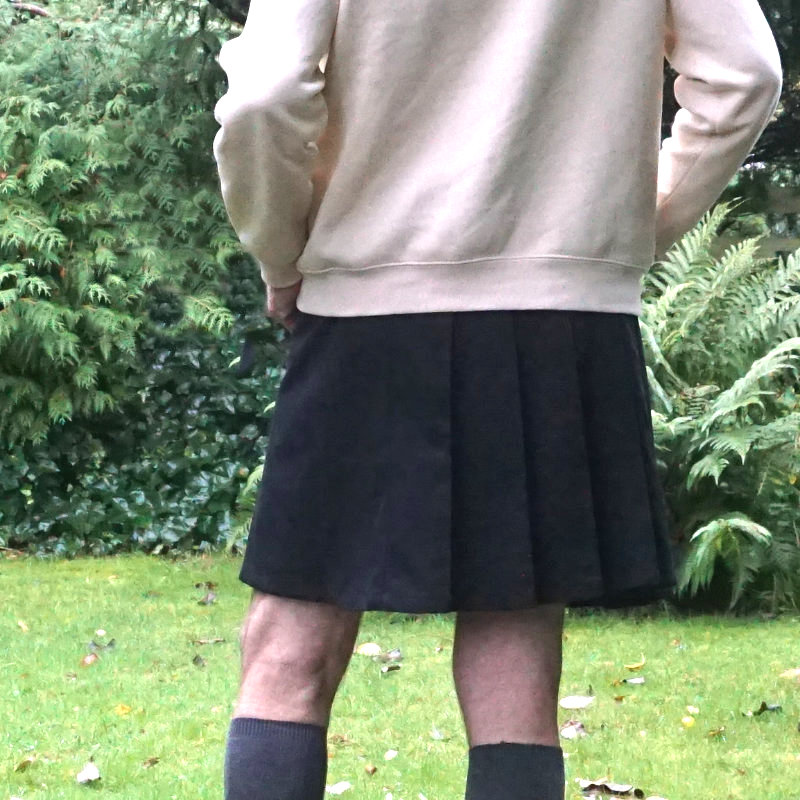 Adidas gender-neutral skirt.
